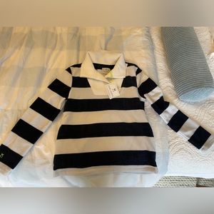 Dudley Stephens striped pull over